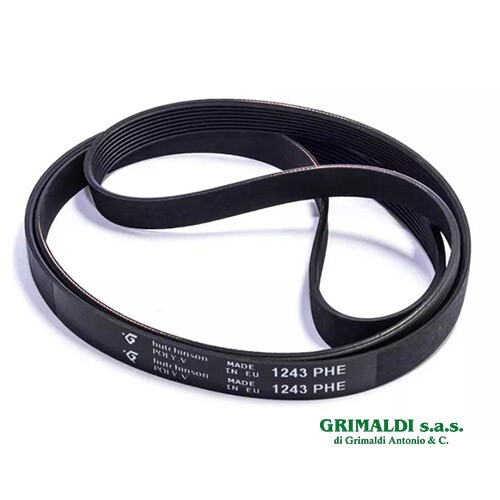 Cinghia poly 1243h8 traino - cinghia,